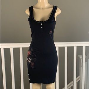 ❤️One life Tank Top mini dress- black size Medium